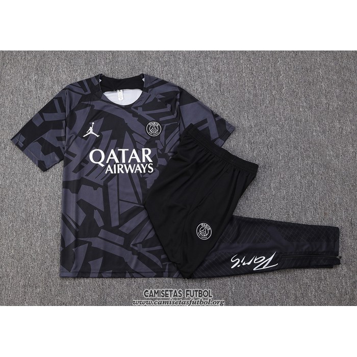 Chandal del Paris Saint-Germain Manga Corta 2022/2023 Gris
